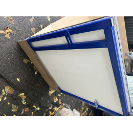 Щит тренировочный из фанеры 120х80см на раме