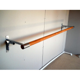 Комплект поручней из бука для балетного станка 2м