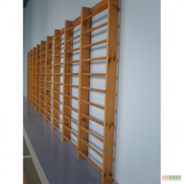 Стенка 2,8х0,8м с выносом (гимнастическая, шведская)