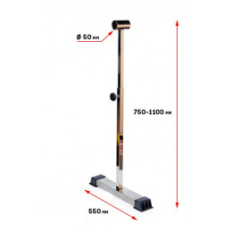 Стойки хореографического станка v2,0 из нержавеющей стали