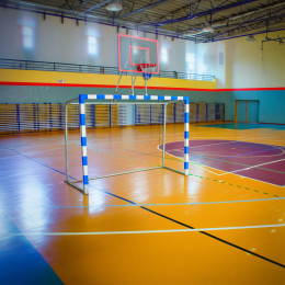 Ворота с баскетбольным щитом (пара, оргстекло 10мм 120*90см)