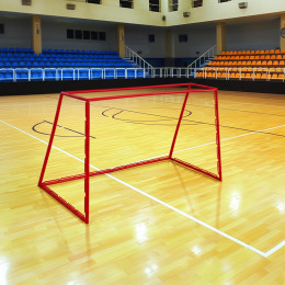 Ворота хоккейные тренировочные разборные/складные 183х122см