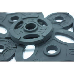 Штанга тренировочная 51 мм 100 кг С металлическими дисками